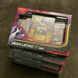Pokemon Mega Latias EX Collection Box - Brand New Factory Sealed (LOT of 4) - Image 1