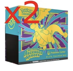 Pokemon TCG: Mega Evolution Ascended Heroes Pokemon Center ETB x2 - PRESALE - Image 1