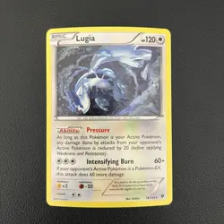 Pokemon TCG Lugia (XY Fates Collide) Deck Exclusives 078/124 Holo Rare - MP - Image 1