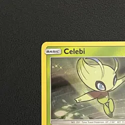 Pokemon TCG Celebi Unified Minds 4/236 Holo Rare - NM - Image 4