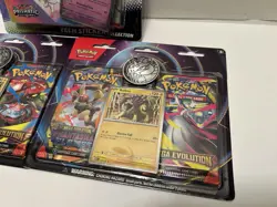 2 Pokemon Mega Evolution & Phantasmal Flames 1 Prismatic Evolutions Tech Sticker - Image 3