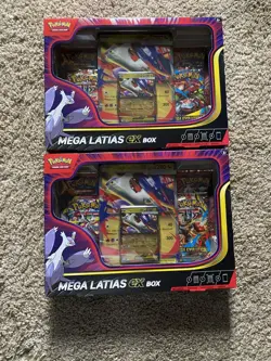 Lot of 2 - Pokemon Mega Latias Ex Box Mega evolution TCG new sealed - Image 1