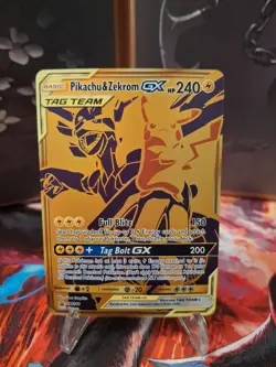 Pikachu & Zekrom GX SM248 (NM) - Sun & Moon Black Star Promo - Pokemon TCG - Image 1
