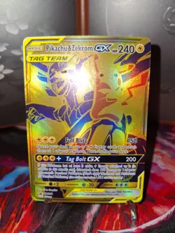 Pikachu & Zekrom GX SM248 (NM) - Sun & Moon Black Star Promo - Pokemon TCG - Image 2