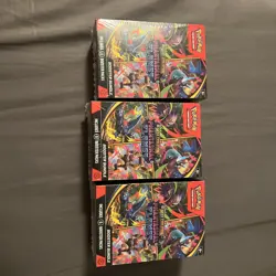 Pokemon TCG 3 Booster Bundle Lot Phantasmal Flames - Image 1