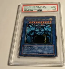 Obelisk The Tormentor GBI-002 2003 Ultra Rare Promo Game Boy Advance PSA 9 MINT - Image 1