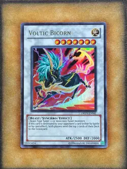 Yugioh Voltic Bicorn DREV-EN041 Ultra Rare LP - Image 1