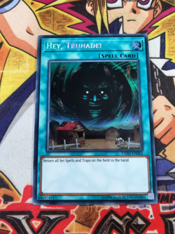 Hey, Trunade! exfo-en062 Unltd Ed (NM) Secret Rare Yu-Gi-Oh! - Image 1