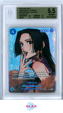 BOA HANCOCK KINGDOMS OF INTRIGUE 2023 ALT ART SP ONE PIECE 9.5 - Image 1