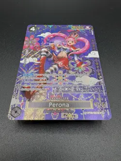 One Piece PERONA #OP06-093 OP14 SP Alternate Art The Azure Sea's Seven~English - Image 3