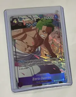Zoro-Juurou One Piece ST18-004 Treasure Rare English - Image 1