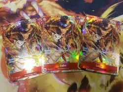 Sabo (Illustration Box Vol.5) OP05-007 One Piece Promotion Cards Foil X 3 - Image 1