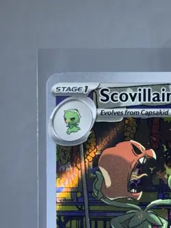 Pokemon TCG Scovillain Scarlet & Violet Base Set Holo Illustration Rare Card - Image 2