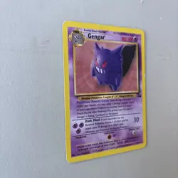 Pokemon Gengar TCG Card 20/62 Fossil Regular Unlimited Rare LP Condition - Image 3
