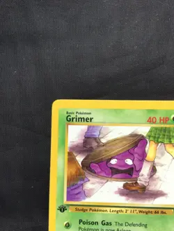 Pokemon Cards: Team Rocket 1st Edition Common: Grimer 57/82 - Image 2