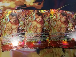 Portgas.D.Ace (Illustration Box Vol.5) ST15-005 One Piece Promo Cards Foil X 3 - Image 1
