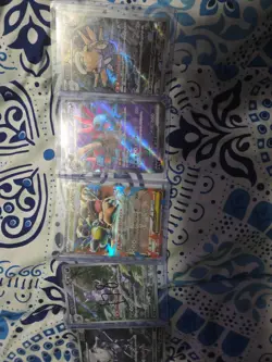 Pokemon 5 Card Lot - Art Rares And Ex's. Authentic Retail Value 40. Bid Now! - Image 1