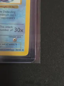 Pokemon Poliwhirl 1st Edition Shadowless Card #38/102 1999 Base Set - Image 4
