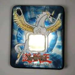 Yu-Gi-Oh! EMPTY TIN Crystal Beast Sapphire Pegasus, NO CARDS, Collectible Tin - Image 2