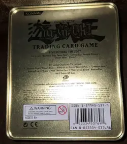 Yu-Gi-Oh! EMPTY TIN Crystal Beast Sapphire Pegasus, NO CARDS, Collectible Tin - Image 4