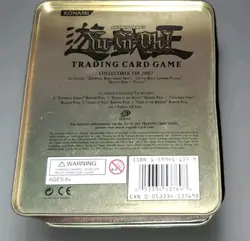 Yu-Gi-Oh! EMPTY TIN Crystal Beast Sapphire Pegasus, NO CARDS, Collectible Tin - Image 5