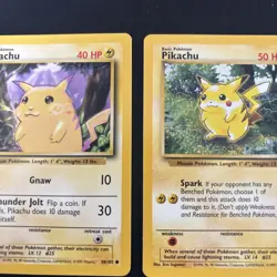 Pokemon TCG: Pikachu 2 Card Lot- Base And Jungle Unlimited - Image 1