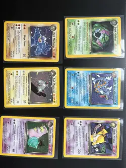 Complete Team Rocket Set 82/82 Pokemon Cards WOTC 1999 TCG Charizard Blastoise - Image 5