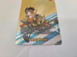 Dragon Ball Fusion World Manga Booster SB01 Energy Marker E-45 ☆ Goku GOLD Card - Image 2