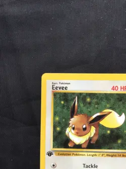 Pokemon Cards: Team Rocket 1st Edition Common: Eevee 55/82 - Image 2