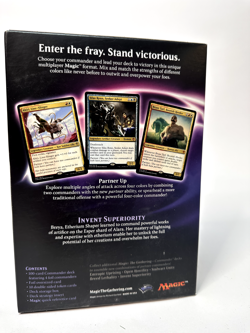 Magic The Gathering Commander 2016 Invent Superiority MTG Sealed 630509416202 - Image 1