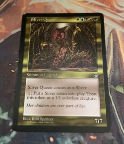 MTG Sliver Queen English *LP* Stronghold Magic The Gathering - Image 1