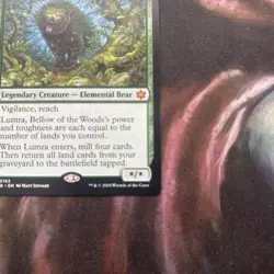 Lumra, Bellow of the Woods NM Reg Mythic 183 - Image 3