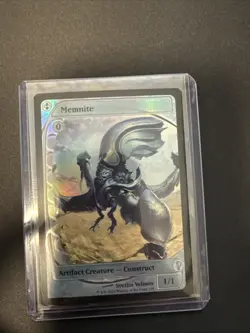 MTG Memnite Future Sight Mystery Booster 2 NM Condition Foil - Image 1