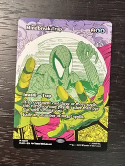 2025 MTG Spider-Man * Mindbreak Trap - #M0011 - Non-Foil - Image 1