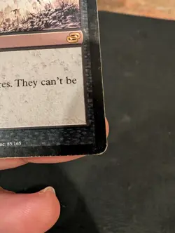 Damnation Planar Chaos Rare Black Wrath MTG Magic The Gathering HP Damaged 1/2 - Image 5