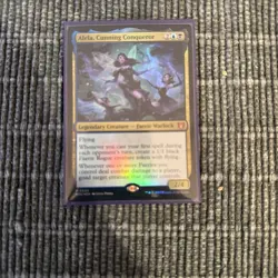 Alela, Cunning Conqueror Commander: Wilds of Eldraine Foil - Image 2