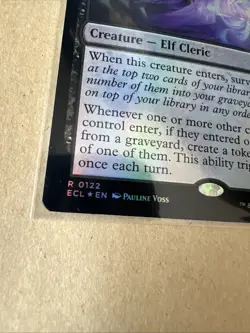 MTG Twilight Diviner ECL 0122 R NM FOIL - Image 3