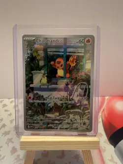Charmander 044 Promo Pokemon TCG Obsidian Flames Illustration Rare NM - Image 2