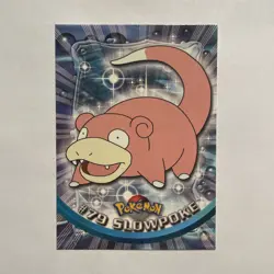 Slowpoke #79 2000 Topps Series 2 Pokemon Blue Logo TV Animation Edition - Image 1