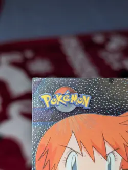 Pokemon Topps Series 1 TV3 Misty Silver Foil Second Print (Black Logo) NM - Image 3
