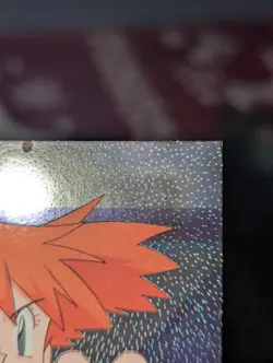 Pokemon Topps Series 1 TV3 Misty Silver Foil Second Print (Black Logo) NM - Image 4