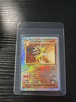 Sandslash 62/110 Reverse Holo Rare Legendary WOTC Vintage Pokemon - Image 1