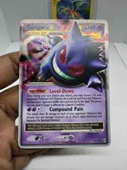 Pokemon Gengar TCG LV.X Platinum Arceus Holo Ultra Rare Card 97/99 - Image 2