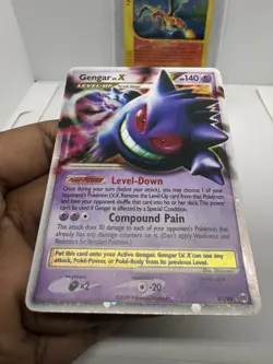 Pokemon Gengar TCG LV.X Platinum Arceus Holo Ultra Rare Card 97/99 - Image 5