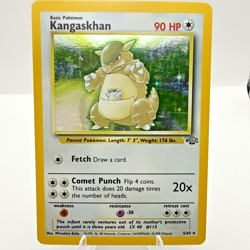 1999 Pokemon TCG Kangaskhan Jungle 5/64 Unlimited Holo Rare MP - Image 1