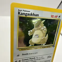 1999 Pokemon TCG Kangaskhan Jungle 5/64 Unlimited Holo Rare MP - Image 2