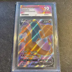 Pokemon TCG Charizard SWSH050 Promo Card Ace 10 Gem Mint - Image 1