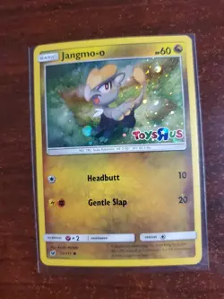 Jangmo-o Holo - 75/111 Toys R Us Promo Pokemon Card - Image 1