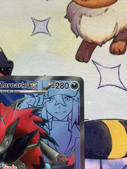 Pokemon TCG N's Zoroark EX Holo Ultra Rare Card 175/159 SV09 Journey Together - Image 4