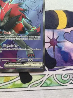 Pokemon TCG N's Zoroark EX Holo Ultra Rare Card 175/159 SV09 Journey Together - Image 5